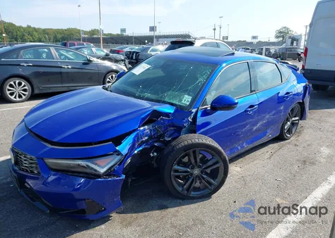 2025 Acura Integra A-Spec Technology из США, поврежденный, VIN 19UDE4H69SA000080